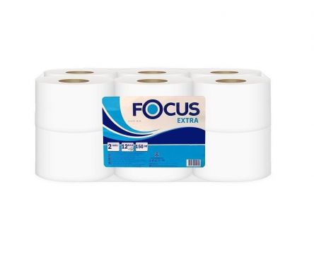 Focus Extra Mini Jumbo Tuvalet Kağıdı 150 Metre 12 Rulo