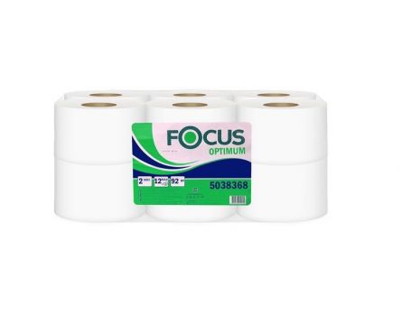 Focus Optimum Mini Jumbo Tuvalet Kağıdı 92 Metre 12 Rulo