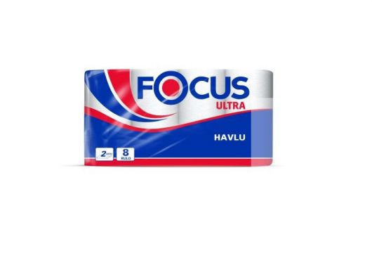 Focus Ultra Havlu 2 Katlı 8 Rulo