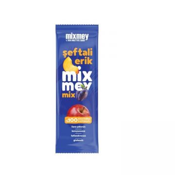 Mixmey Meyve Barı Şeftali Erik Mix 25 Gr