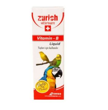 Zurich Kuşlar Için B Vitamini 30 Ml