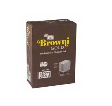 Eti Browni Gold Çikolatalı Kek 45 Gr x 24 Adet