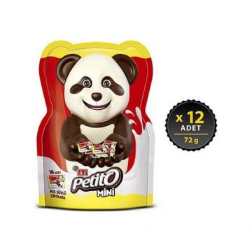 Eti Petito Mini Çikolatalar 72 Gr x 12 Adet