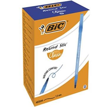 Bic Round Stic Tükenmez Kalem Mavi 60 Adet