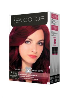 Sea Color Saç Boyası 55.46 Amazon Kızılı