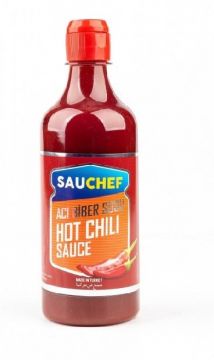 Sauchef Hot Chili Sos 500 Gr Pet Şişe