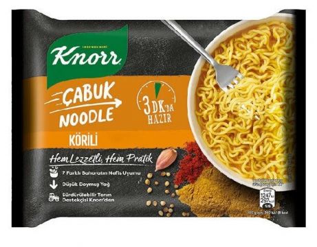 Knorr Çabuk Noodle Körili 66 Gr