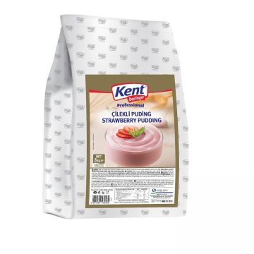 Kent Boringer Çilekli Puding 3 Kg Professional