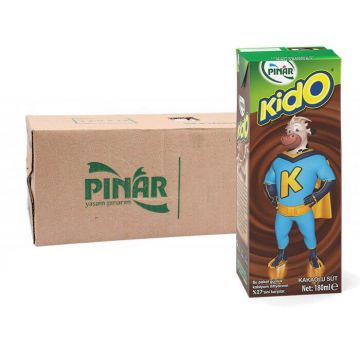 Pınar Kido Kakaolu Süt 180 Ml x 27 Adet