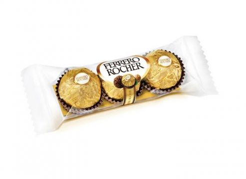 Ferrero Rocher Çikolata 3 Lü 37.50 Gr