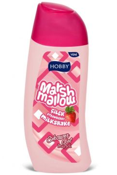 Hobby Duş Jeli Marshmallow Çilek 500 Ml