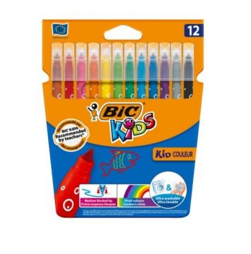 Bic Kids Couleur Keçeli Boya Kalemi 12 Renk