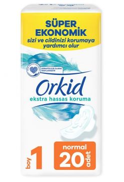 Orkid Extra Hassas Koruma Süper Ekonomik Normal 20'li