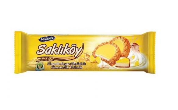 Ülker Saklıköy Limon Kremalı Bisküvi 100 Gr