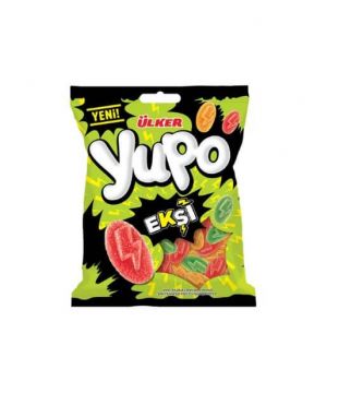 Ülker Yupo Ekşi Limon-Ahududu Aromalı Şekerleme 65 Gr