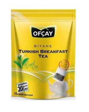 Ofçay Turkish Breakfast Tea Demlik Poşet Çay 30 Gr x 30 Adet
