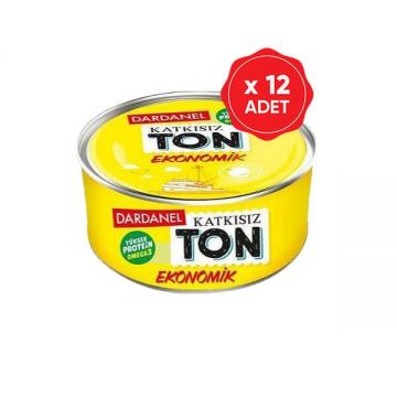 Dardanel Ton Balığı 75 Gr x 12 Adet Ekonomik