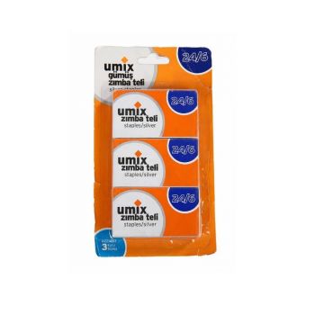 Umix 2214 Zımba Teli No:24/6 3 Lü Blister