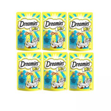 Dreamies Mix Somonlu Peynirli Kedi Ödülü 60 Gr x 6 Adet