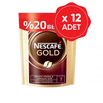 Nescafe Gold 60 Gr x 12 Adet