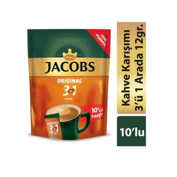 Jacobs 3 ü 1 Arada Kahve 10 Adet