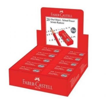 Faber Castell 722 Okul Silgisi Büyük x 20 Adet