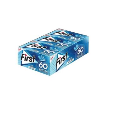 First 60 Dakika Keskin Nane Sakız 27 Gr x 12 Adet