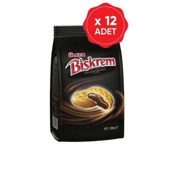 Ülker Biskrem Poşet 200 Gr x 12 Adet