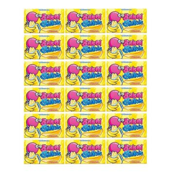 Big Babol Shakies Muz Aromalı Sakız 26 Gr x 18 Adet