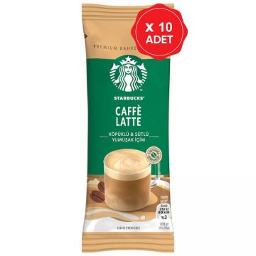 Starbucks Kahve Karışımı Latte 14 Gr x 10 Adet