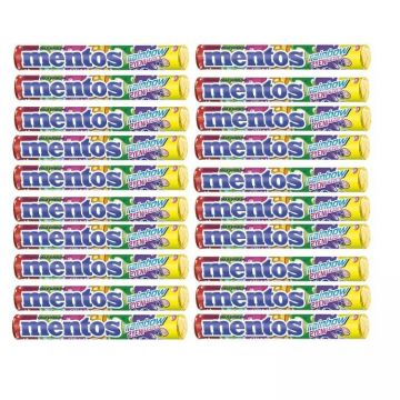 Mentos Stick Rainbow Şeker 37.5 Gr x 20 Adet