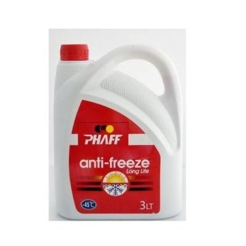 Phaff Antifriz 3 Lt Kırmızı -45 Derece