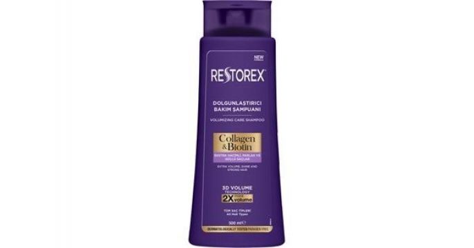 Restorex Collagen Biotin ve Dolgunlaştırıcı Şampuan 500 Ml 