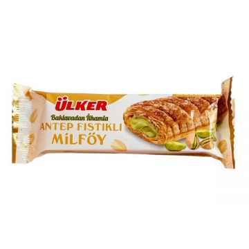 Ülker Baklavadan İlhamla Antep Fıstıklı Milföy 28 gr