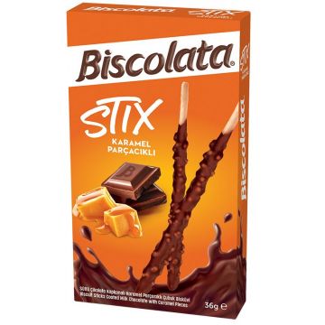 Şölen Biscolata Stix Karamelli 36 gr