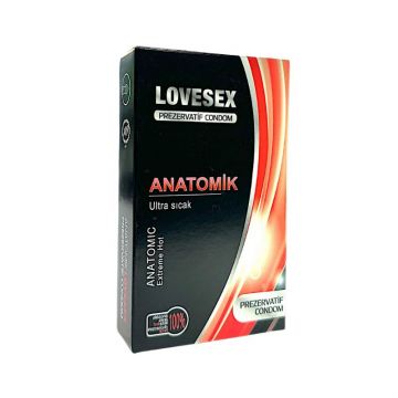 Lovesex Prezervatif Anatomik & Ultra Sıcak Kondom 10'lu