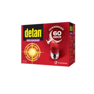 Detan Süper Elektrolikit Cihaz+Yedek 60 Gece