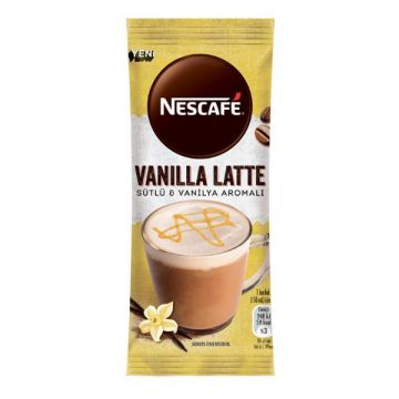 Nescafe Vanilla Latte Sütlü ve Vanilya Karışımı 14.5 gr