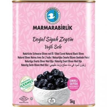 Marmarabirlik XS Doğal Yağlı Sele Zeytin 5 Kg