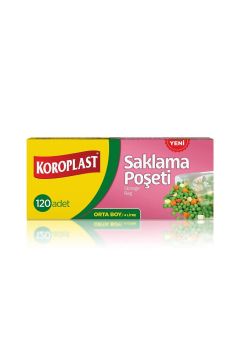 Koroplast Saklama Poşeti Orta Boy 120 Adet