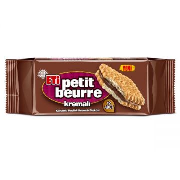 Eti Petit Beurre Kakao Kremalı Bisküvi 270 gr