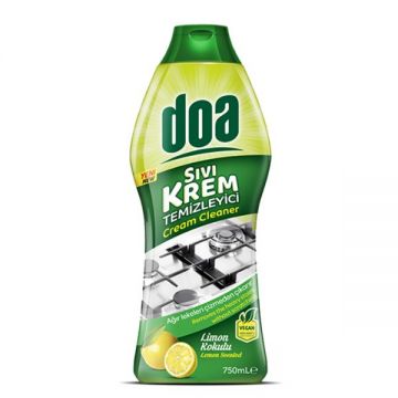 Doa Mineralli Sıvı Krem Temizleyici Limon Mutfak ve Banyo 750 ml