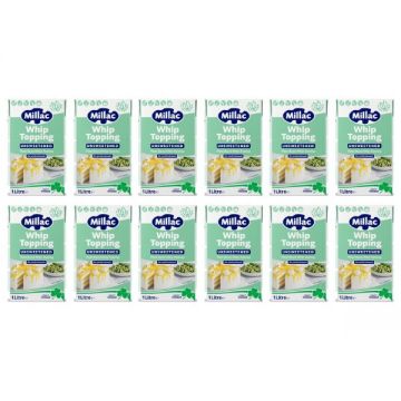 Millac Whip Topping Krema 1 Lt x 12 Adet