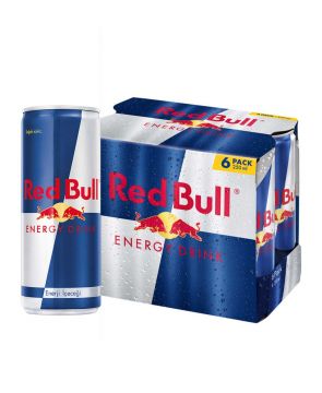 Red Bull Enerji İçeçeği 250 ml x 6 Adet