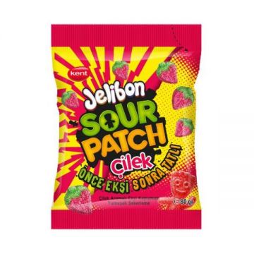 Kent Jelibon Sour Patch Kids Çilek 80 gr