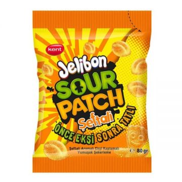 Kent Jelibon Sour Patch Kids Şeftali 80 gr