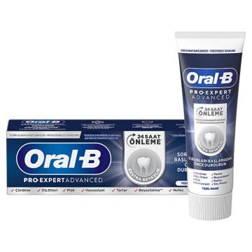 Oral B Diş Macunu Pro Expert Advanced Ekstra Beyazlık 75 ml