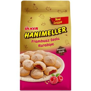 Ülker Hanımeller Frambuaz Soslu Kurabiye Pastane Usulü 94,5 Gr