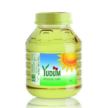 Yudum Ayçiçek Yağı Pet 5 Lt