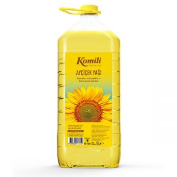 Komili Ayçiçek Yağı Pet 5 Lt